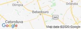 Bebedouro map